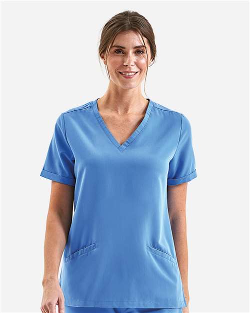 Women's Invincible V-Neck Stretch Scrub Top - NN310 11
