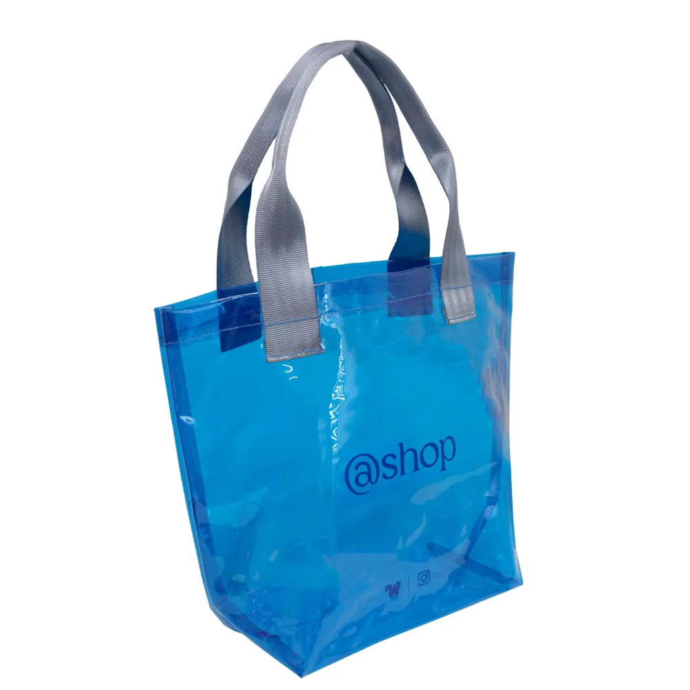 Clear Vinyl Tote Bag 3