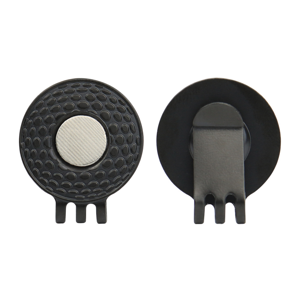 Golf hat clip with ball marker 3