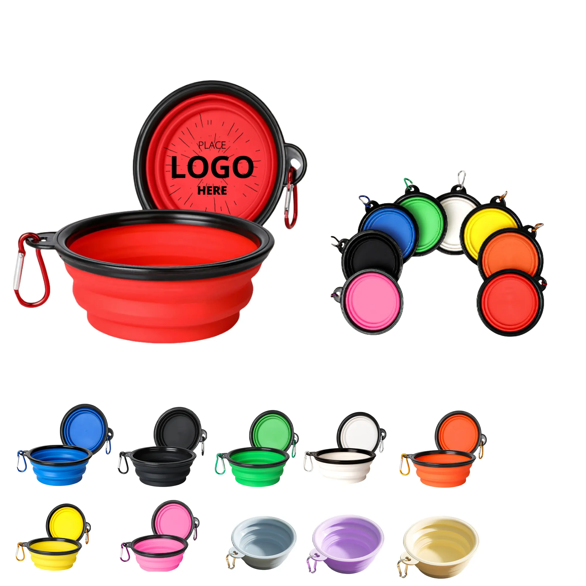 Travel Folding Pet Bowl 1