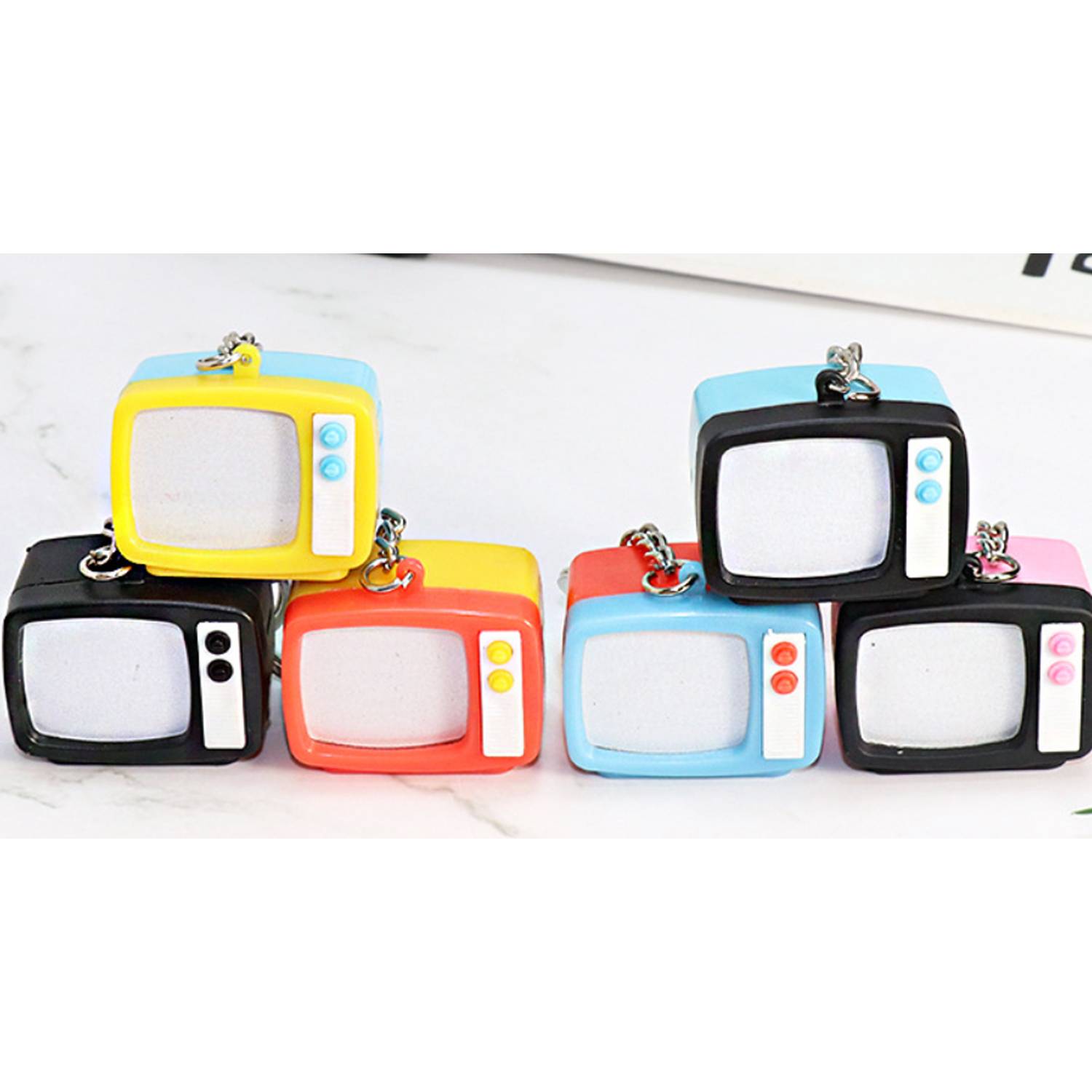 LED light TV Keychain 4
