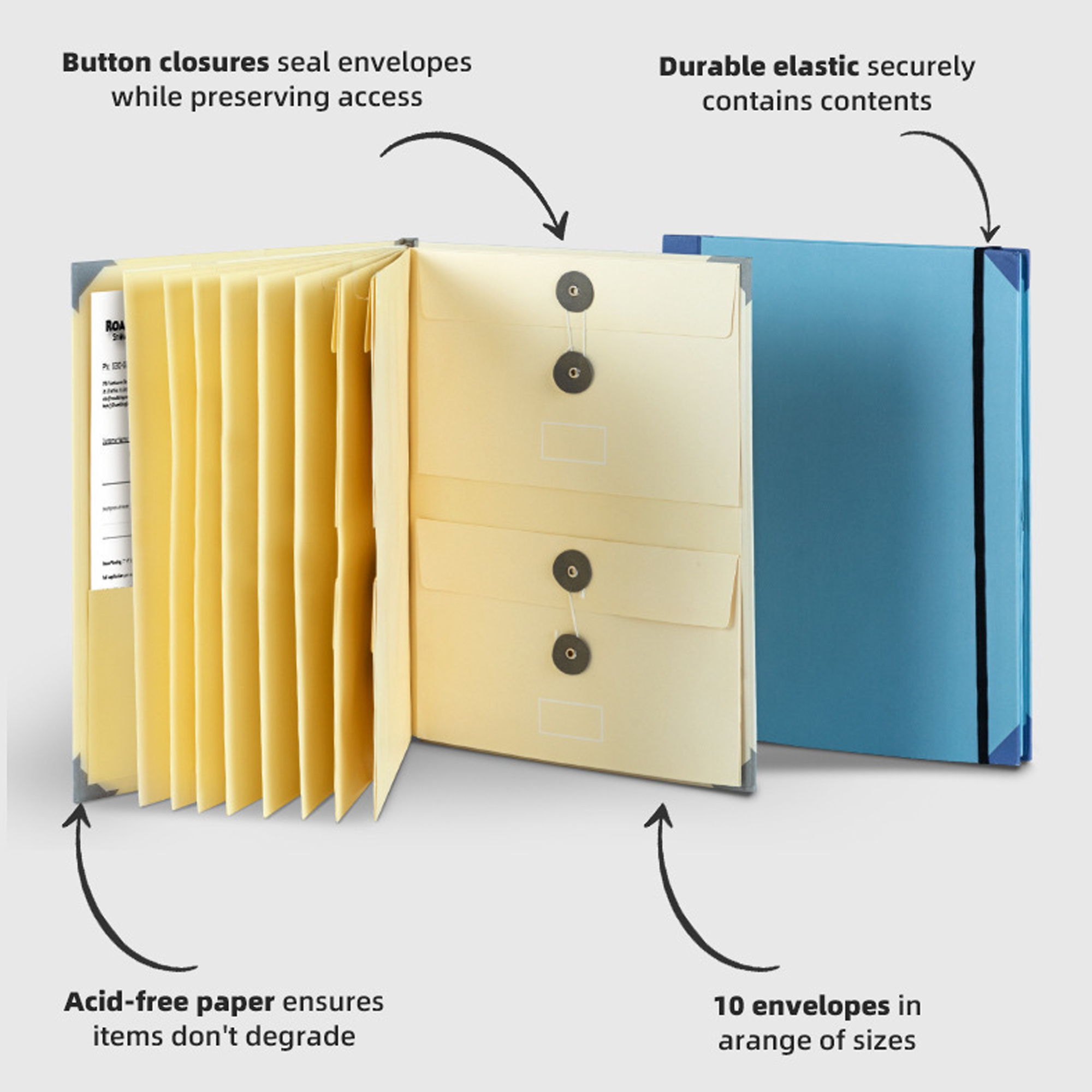 Document Organizer Folder With Labels And Pockets 4