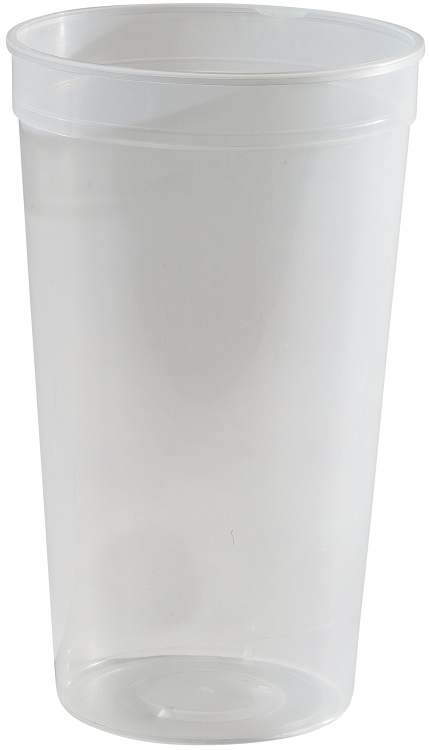 32 oz Smooth Plastic Stadium Cup