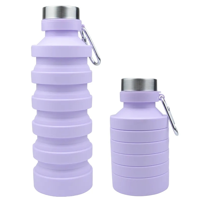 Telescopic Silicone Water Bottle 5