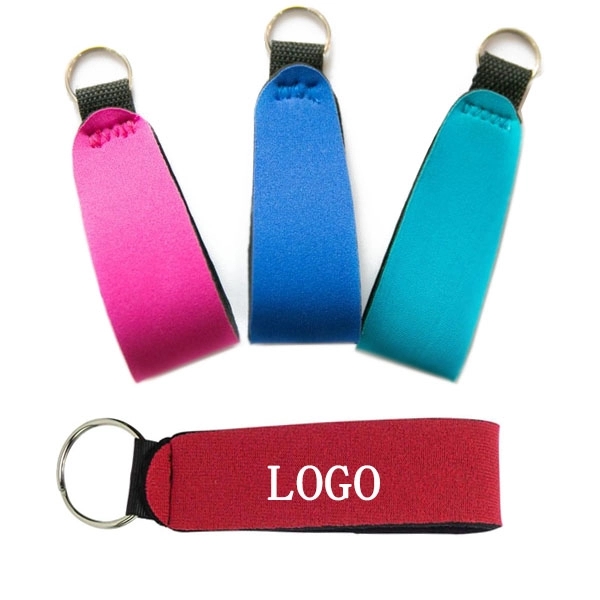 Custom Neoprene Strap Keychains 6