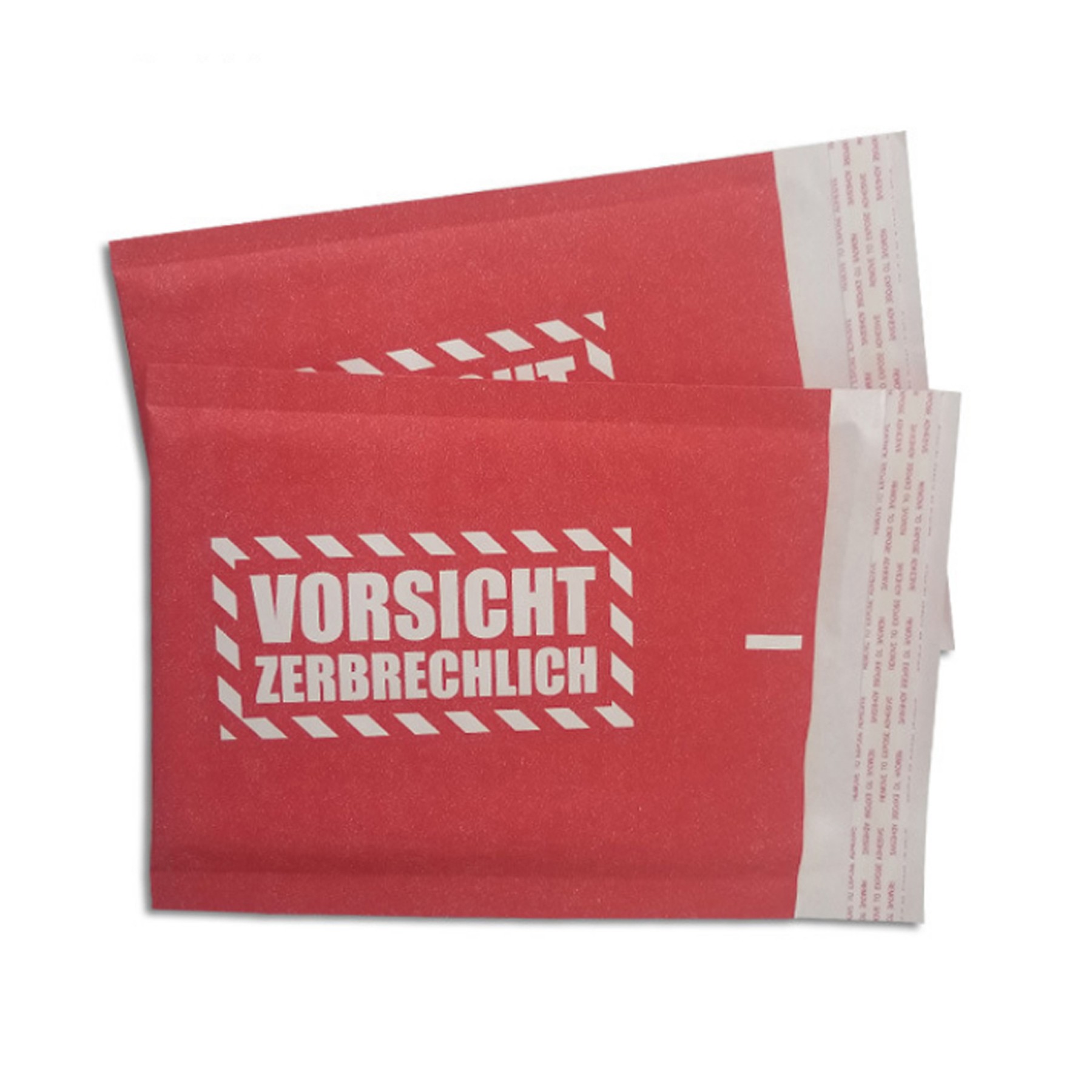 Custom Rose Red Kraft Bubble Envelopes 3