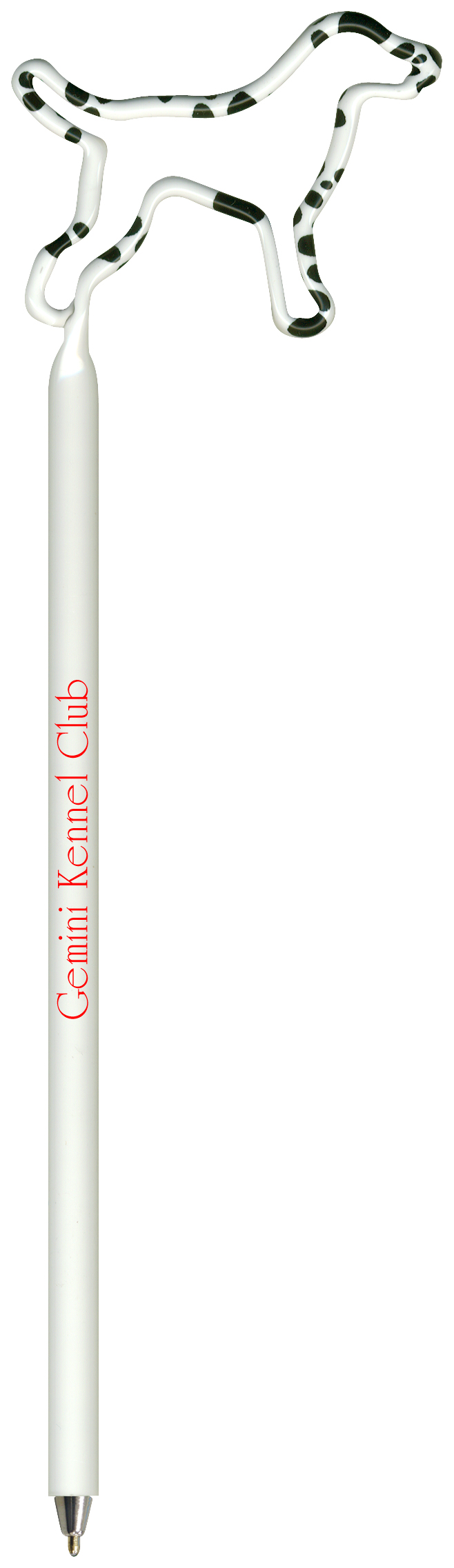 Dog Dalmation Standing Inkbend Standard, Bent Pen