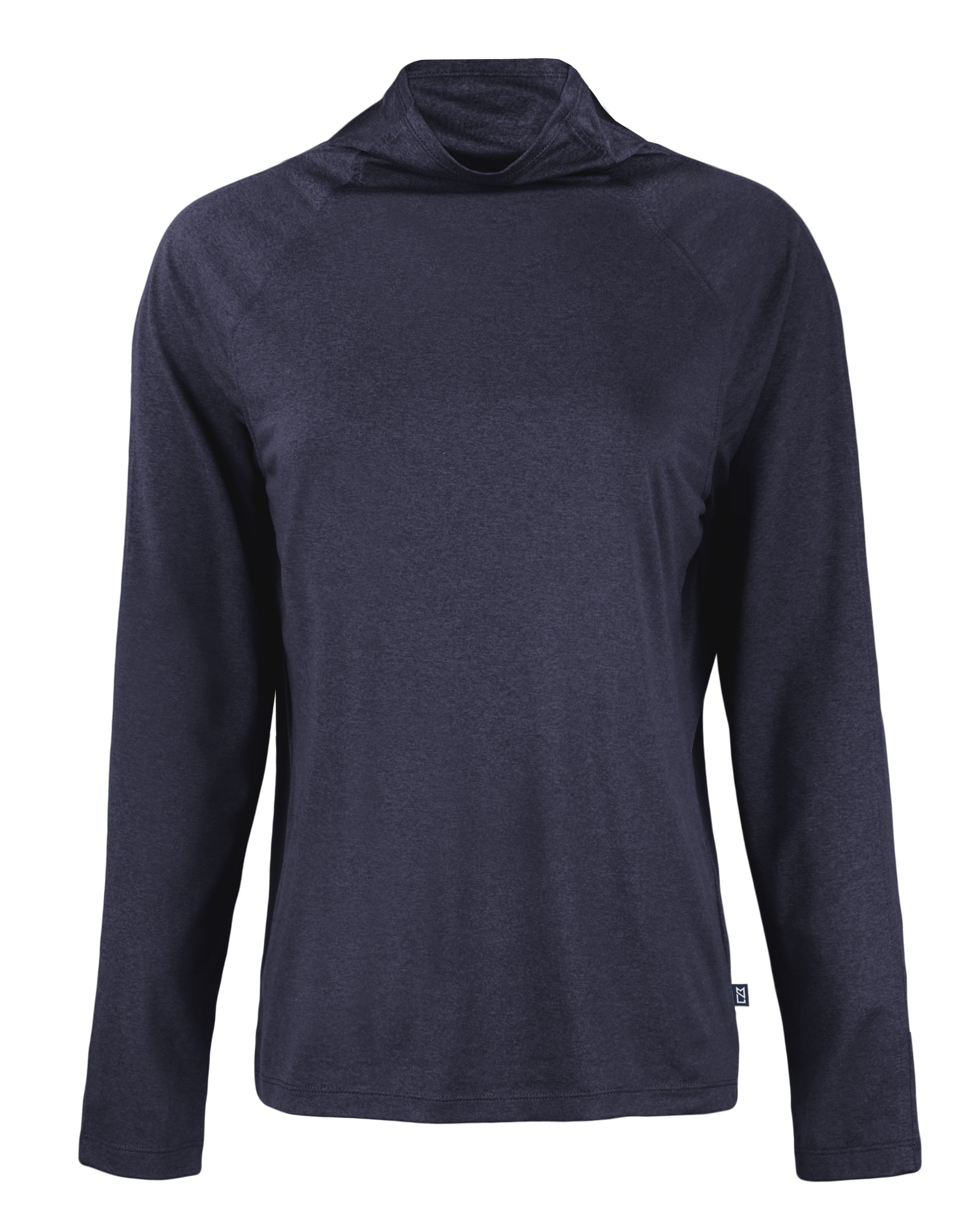 Cutter & Buck Coastline Recycled Double Peached Womens Funnel Neck Pullover 3