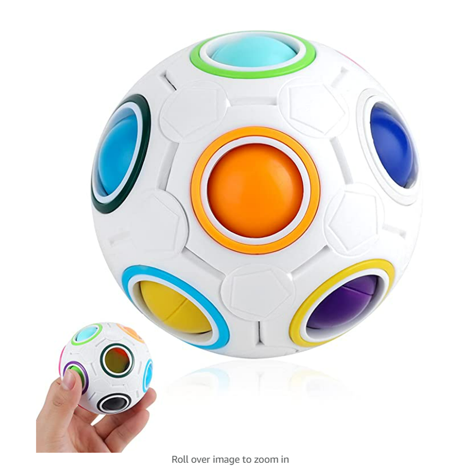 Rainbow Fidget Puzzle Ball 2