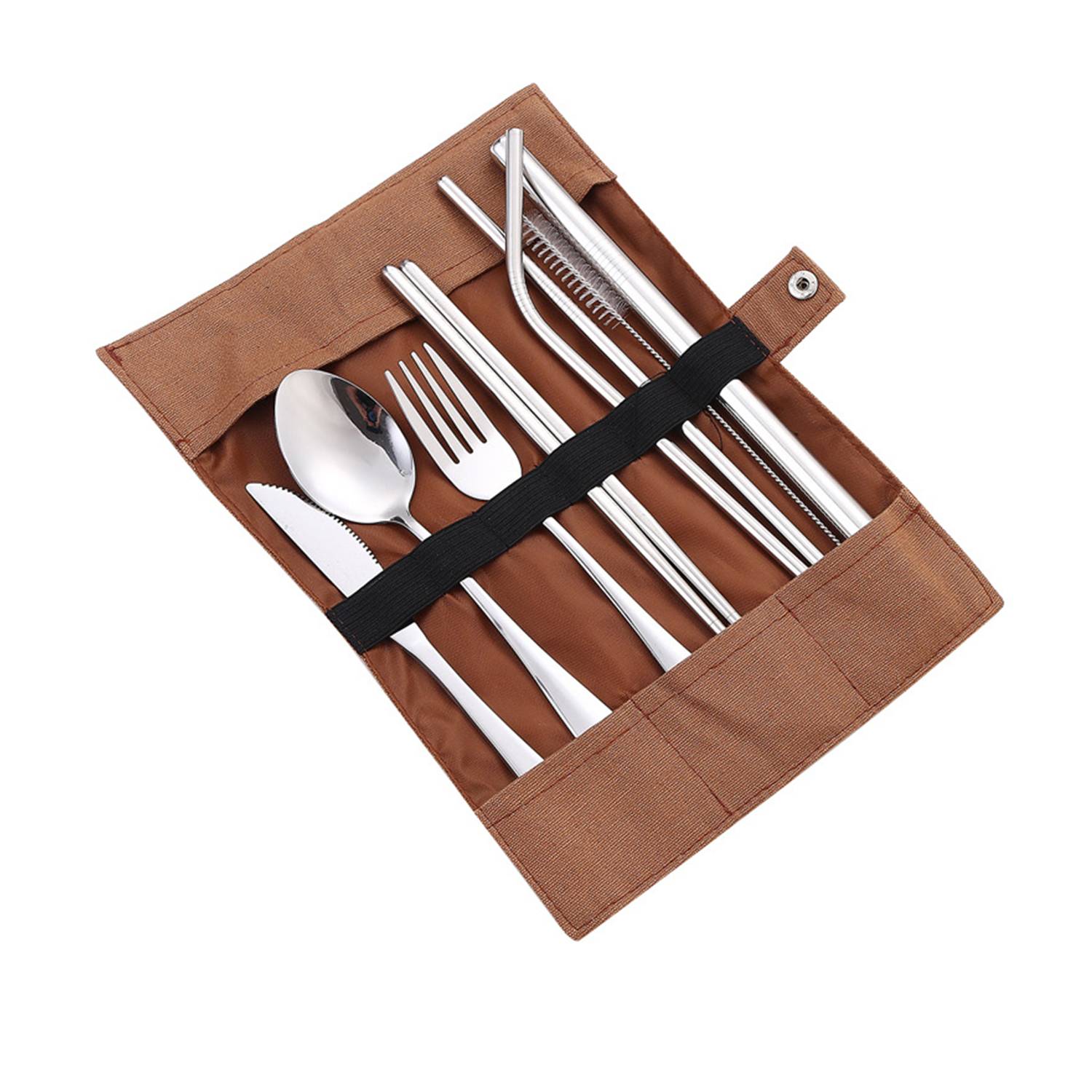 8-pack Travel Stainless Steel Cutlery Set 7