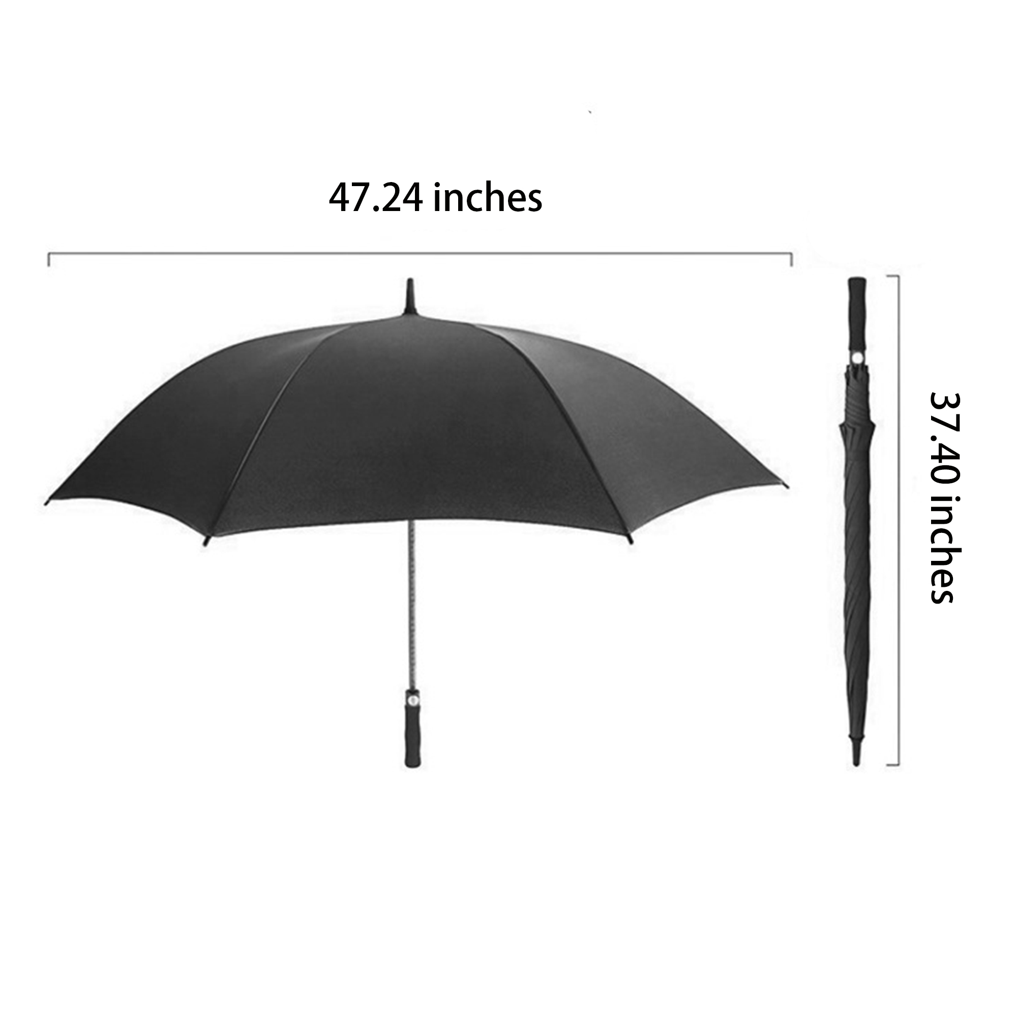 MOQ:30pcs 8-Bone Golf Umbrella 3