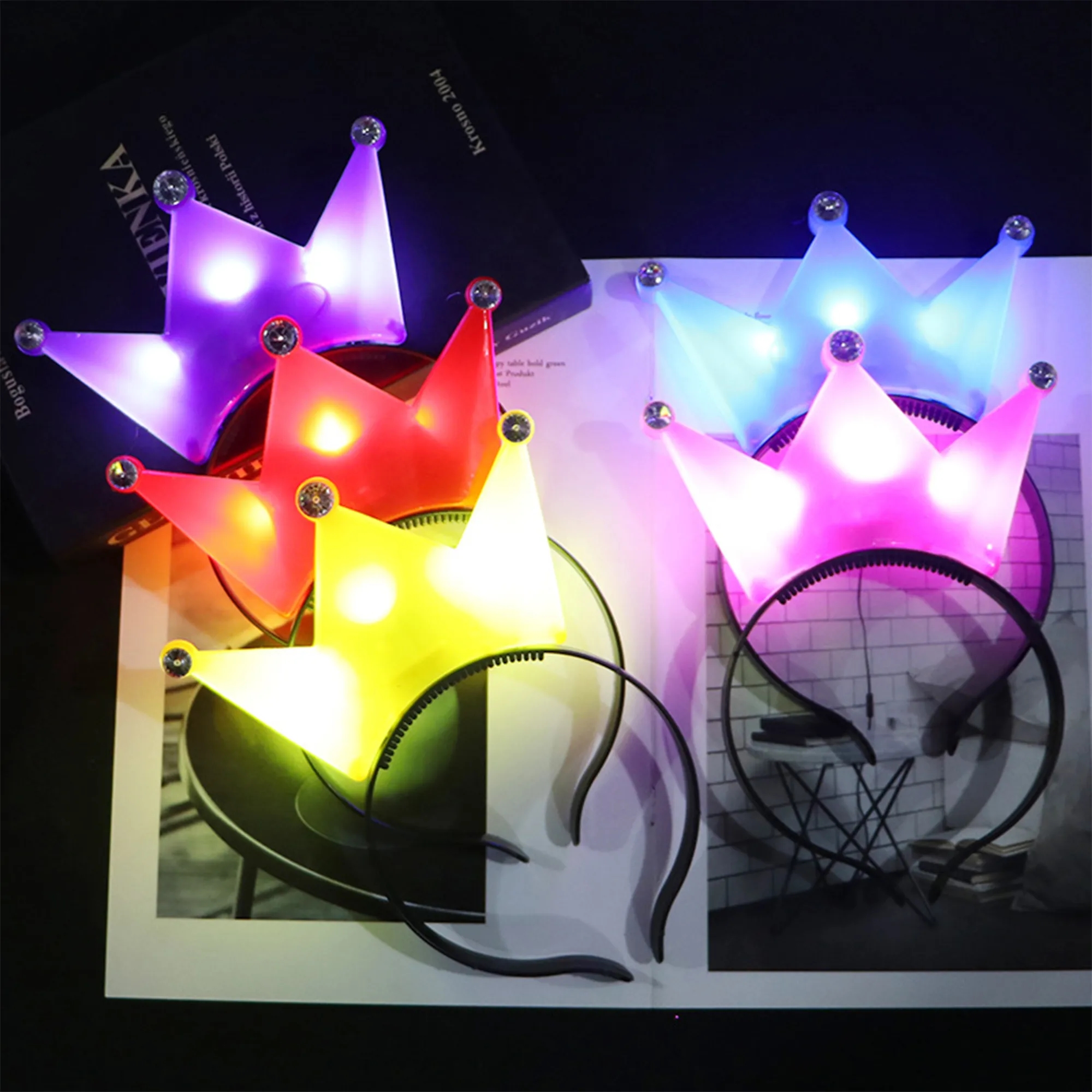 Light-Up Tiara Hair Clip 3