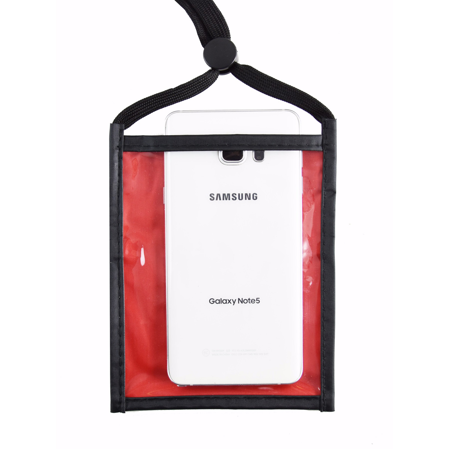 NYLON TWO TONE POUCH WITH FRONT ZIPPER POCKET 3