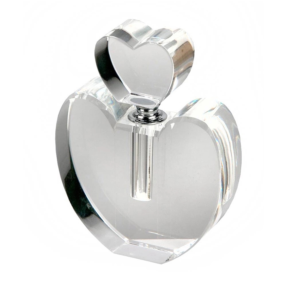 Heart Shaped Crystal Perfume Bottle 3
