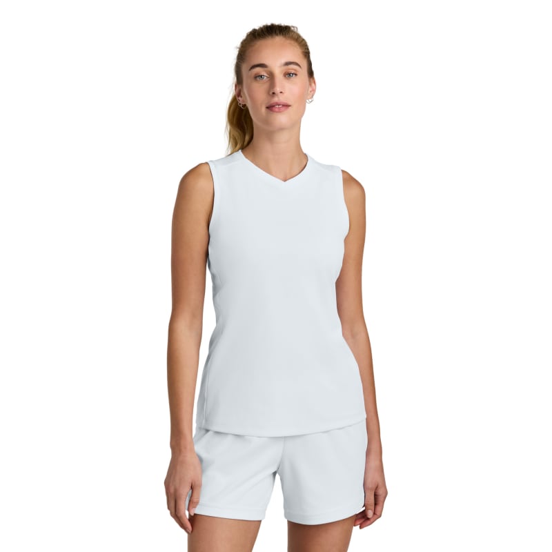 Sport-Tek Women's Club Sleeveless V-Neck 8