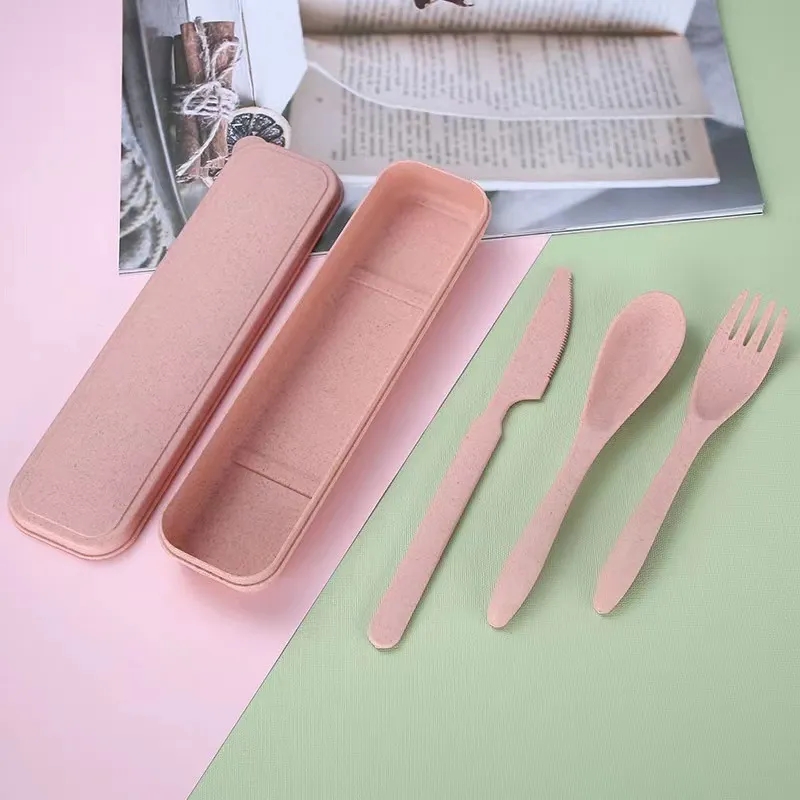 Portable Travel Utensils Set with Case 8