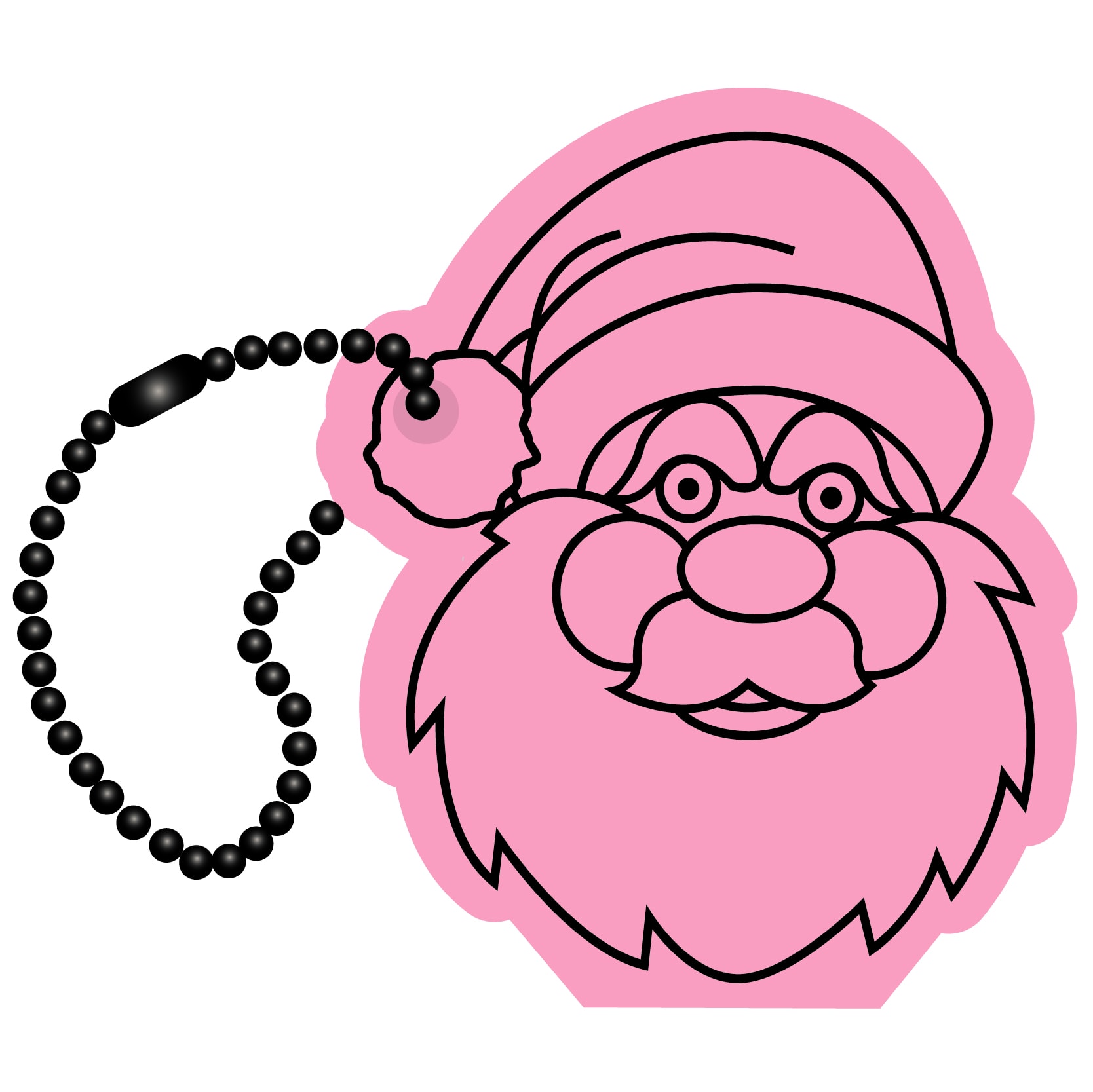 Santa Key Tag 4
