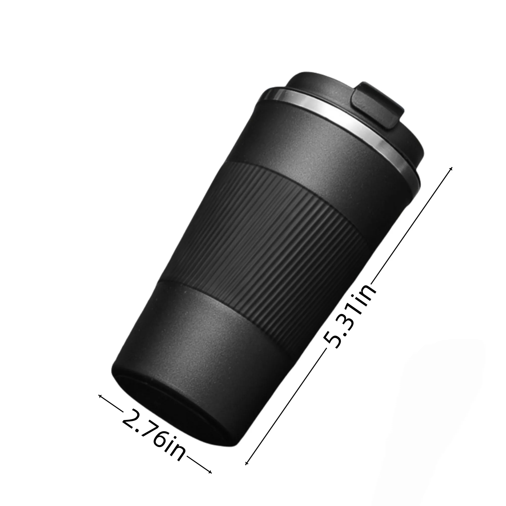12oz Insulated Travel Mug Stainless Steel Coffee Tumb 6