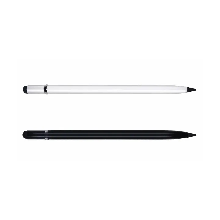 Metal External Pencil with Stylus and Eraser 2