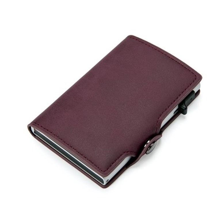 Minimalist Slim Wallet for Men with Money Clip 2
