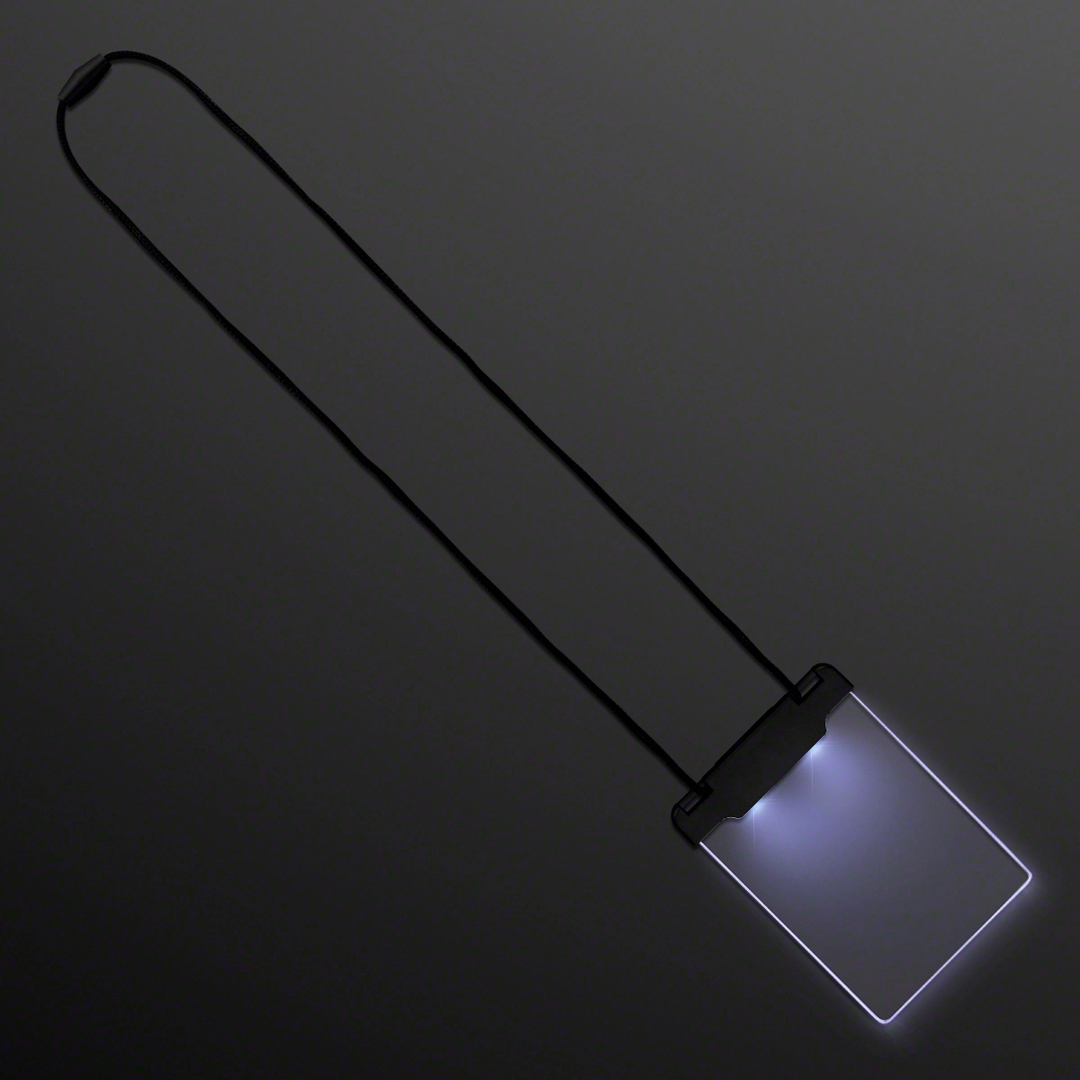 Space Glow Light Badge Necklace 14