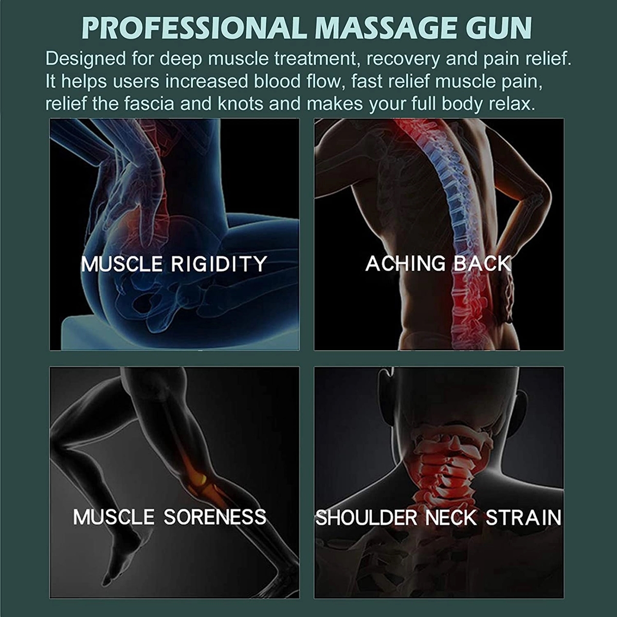 Mini Handheld Massaging Gun 5