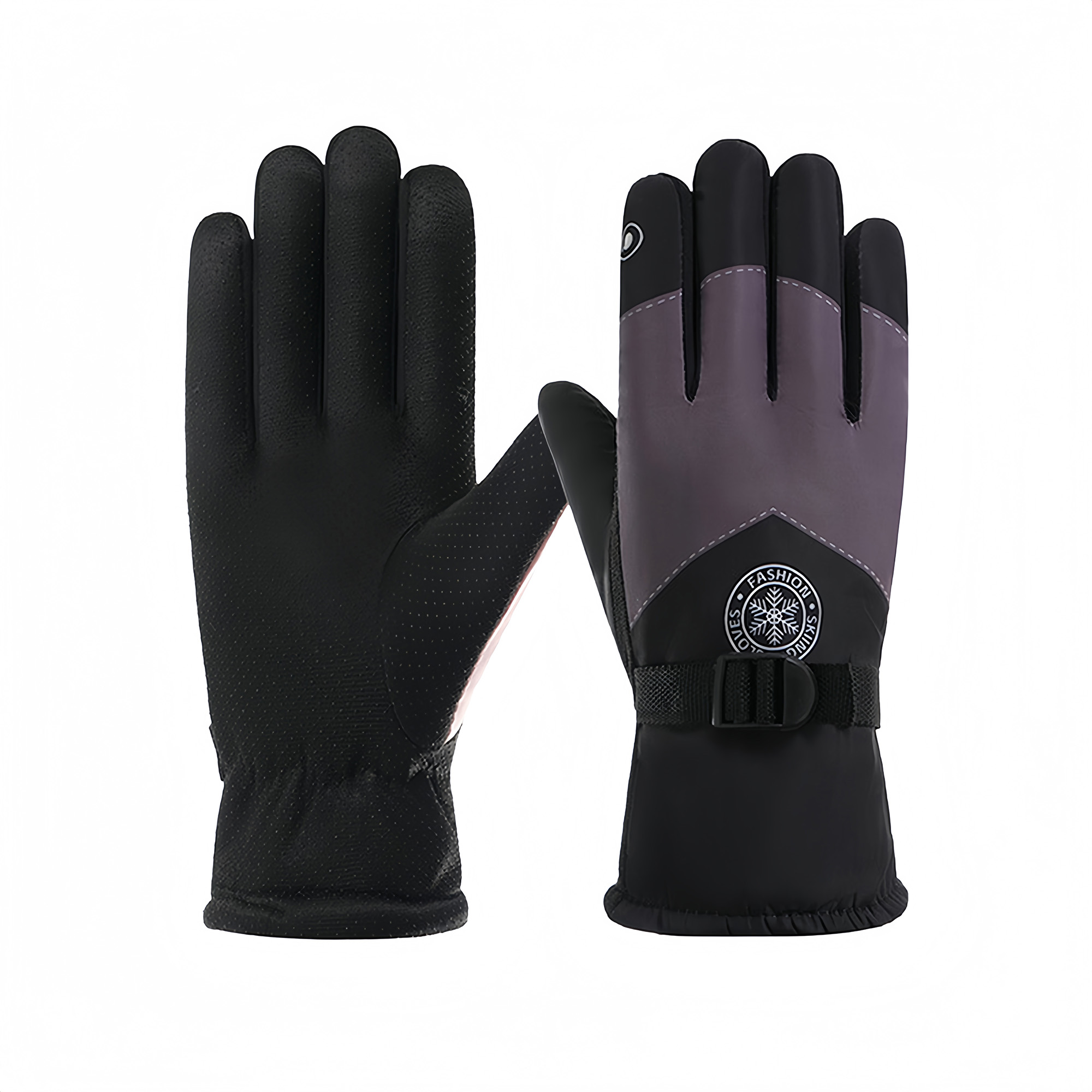 Winter Skiing Riding Touchscreen Outdoor Fleece Gloves 7