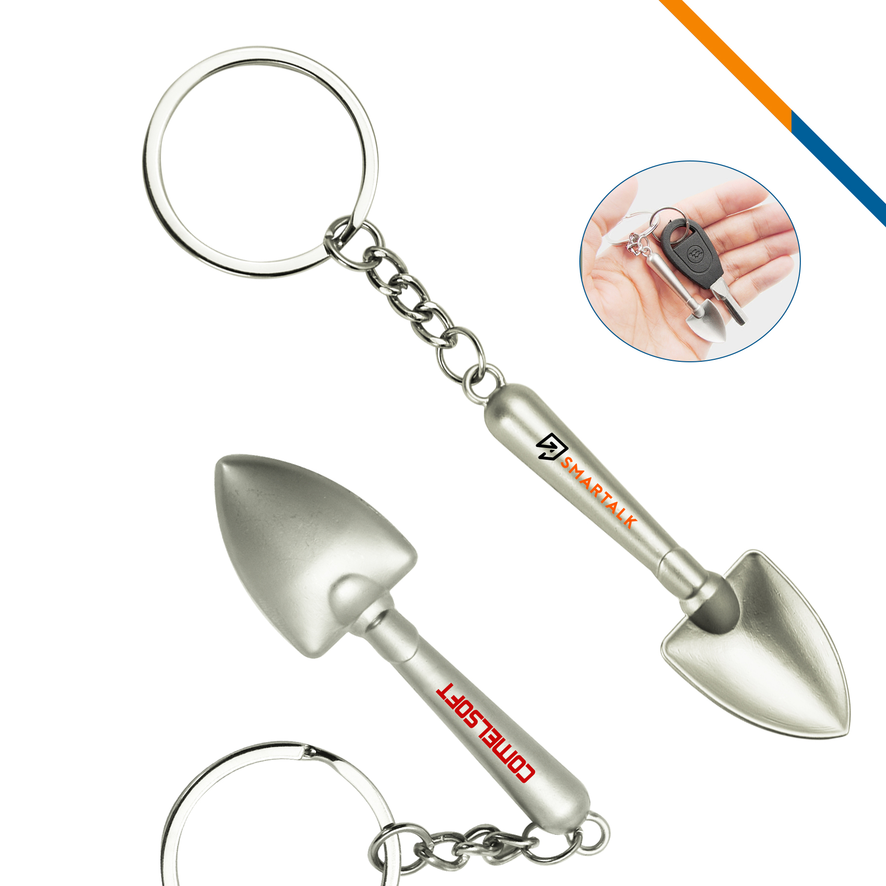 Mini Shovel Keychain 2