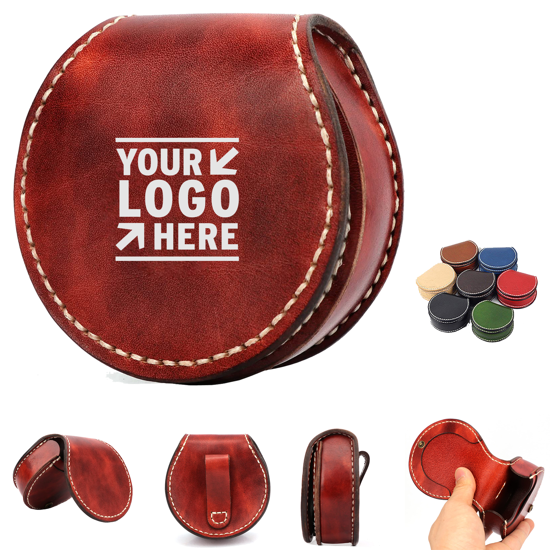 Handmade Sewing Round Small Coin Purse