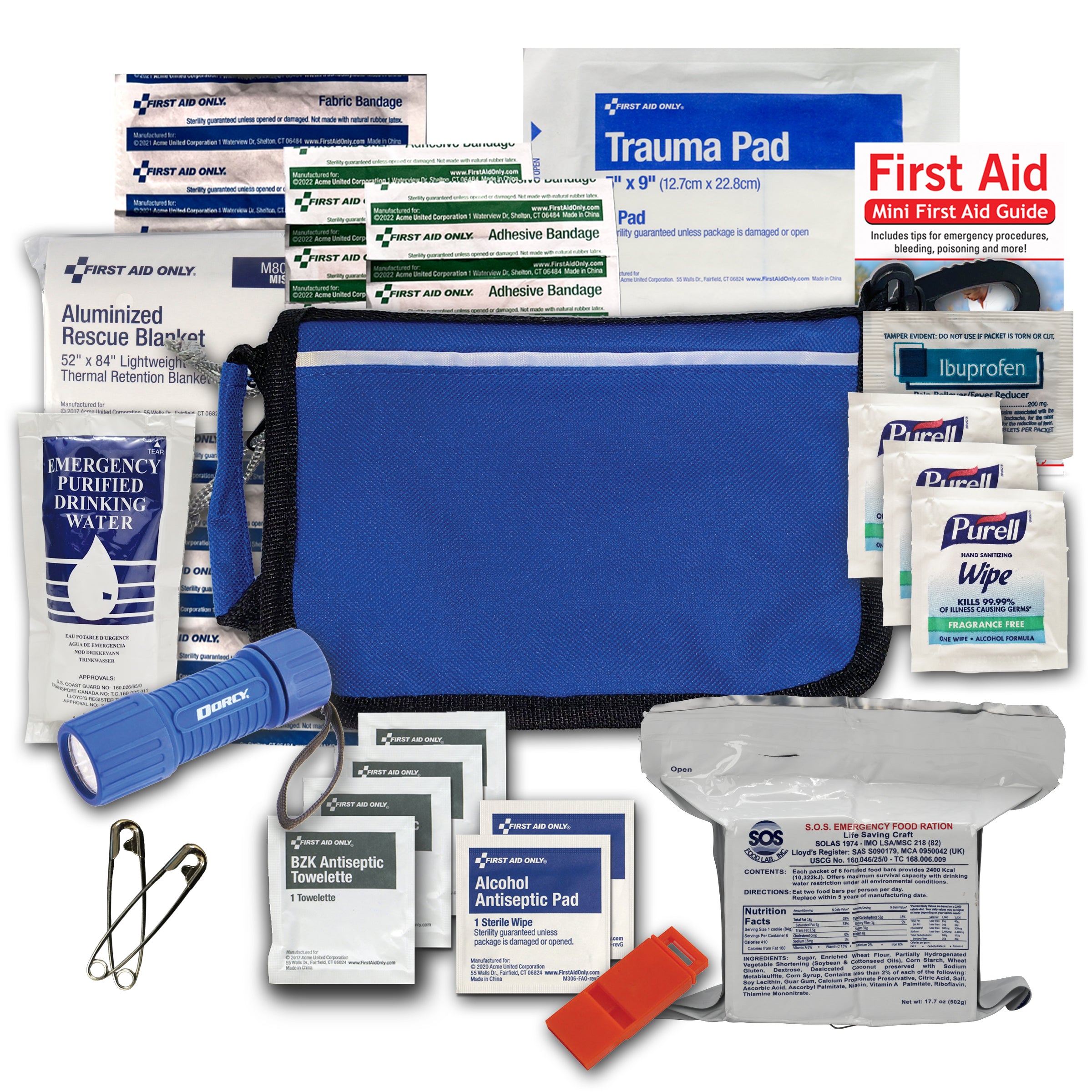 Deluxe Disaster Prep Emergency Safety Kit 1