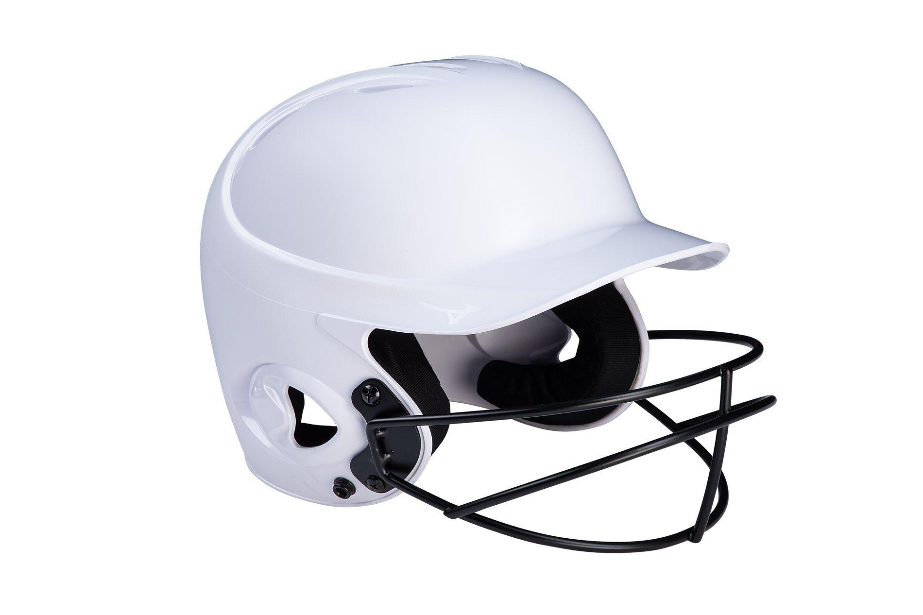 MVP Series Solid Youth Batting Helmet with Fastpitch Softball Mask 1