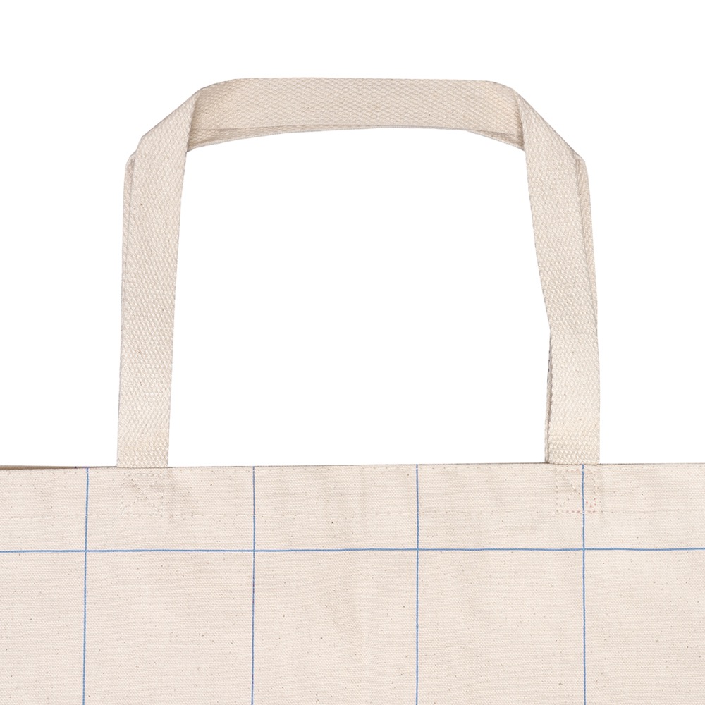 10 Oz. Lightweight Market Tote Windowpane Plaid 8