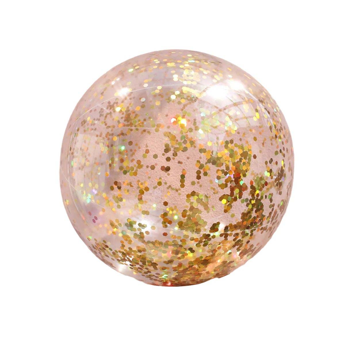 Sparkle Beach Ball PVC Inflatable Fun Toy 4