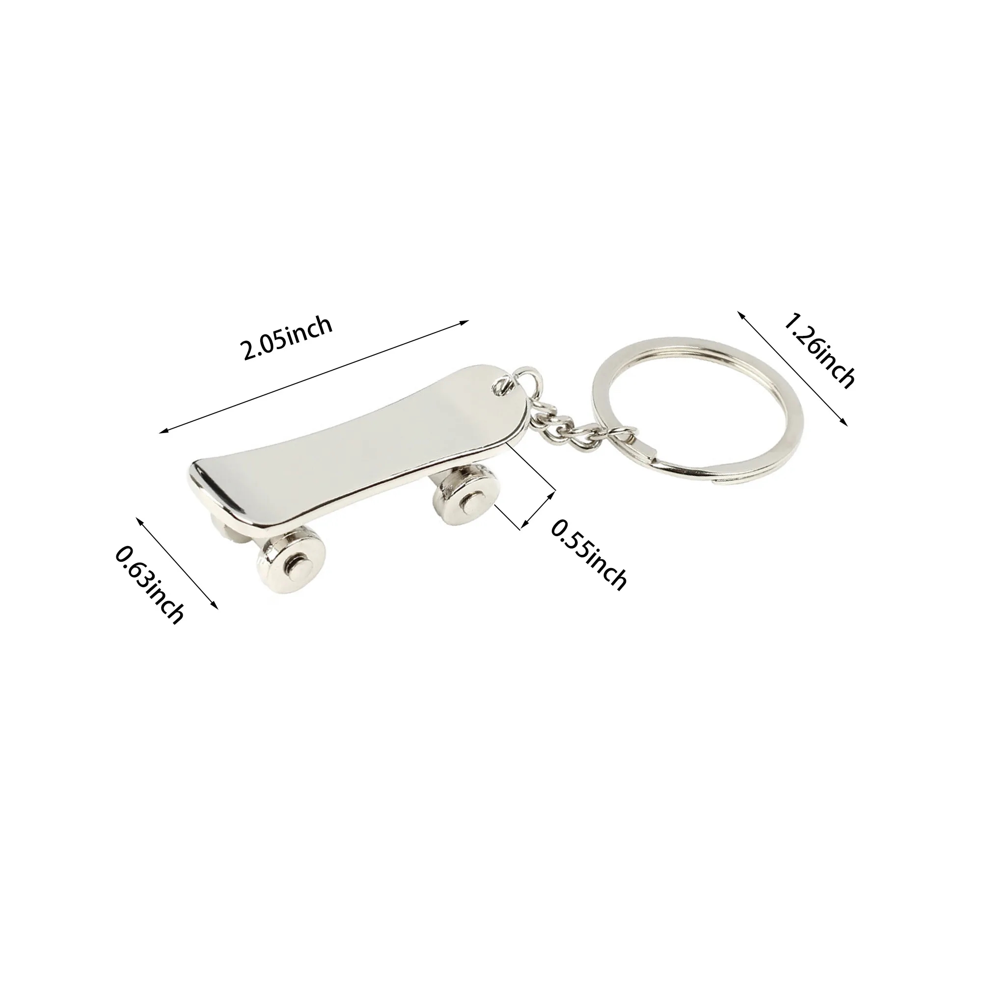 Skateboard Keychain MOQ 100PCS 3