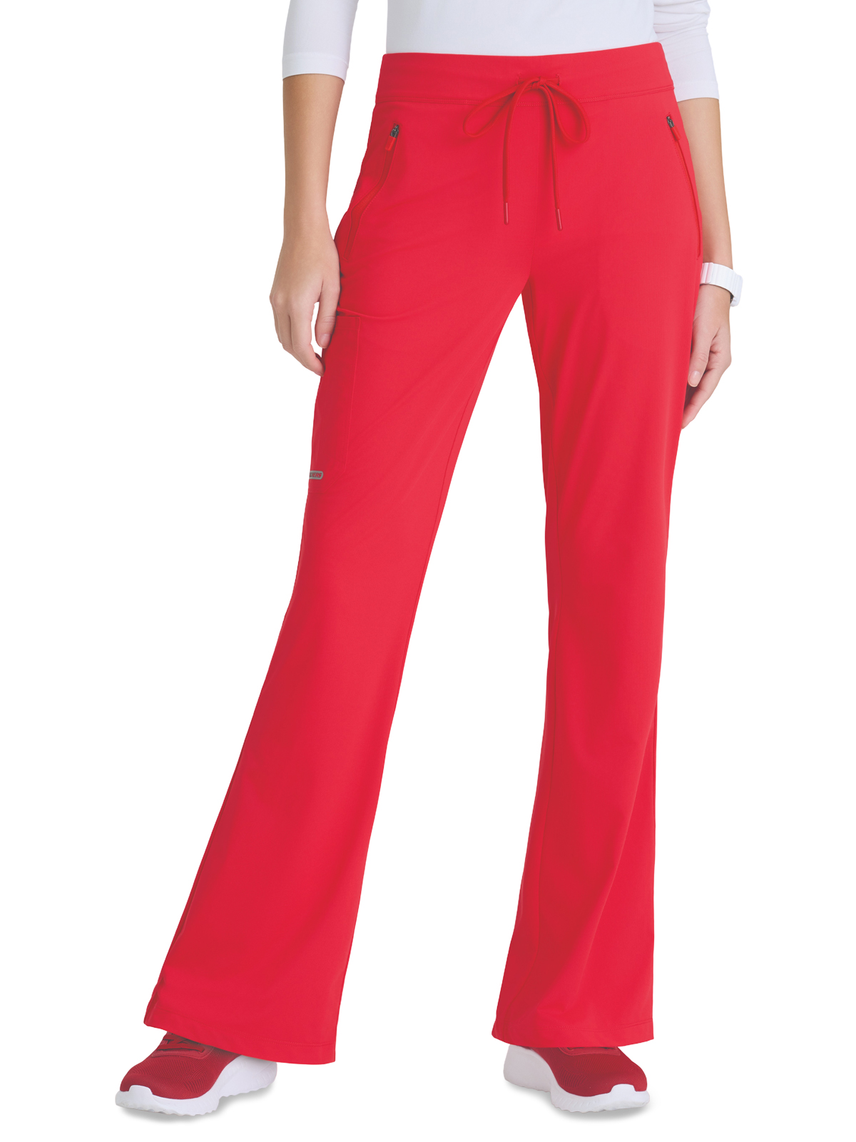 Skechers Slip-Ins - Women's Four-Pocket Fit & Flare Glide Scrub Pant 34