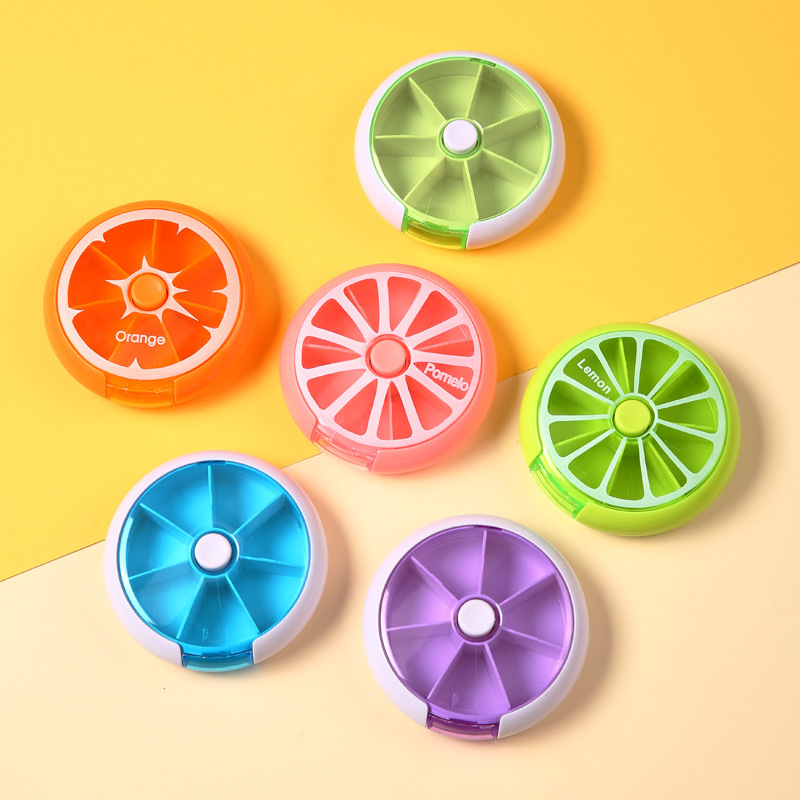 Weekly Medicine Rotatable Pill Organizer 1