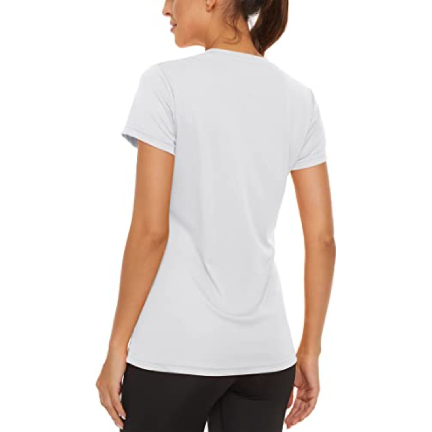 Women's Performance Blank Sublimation Short Sleeve T-shirt 2