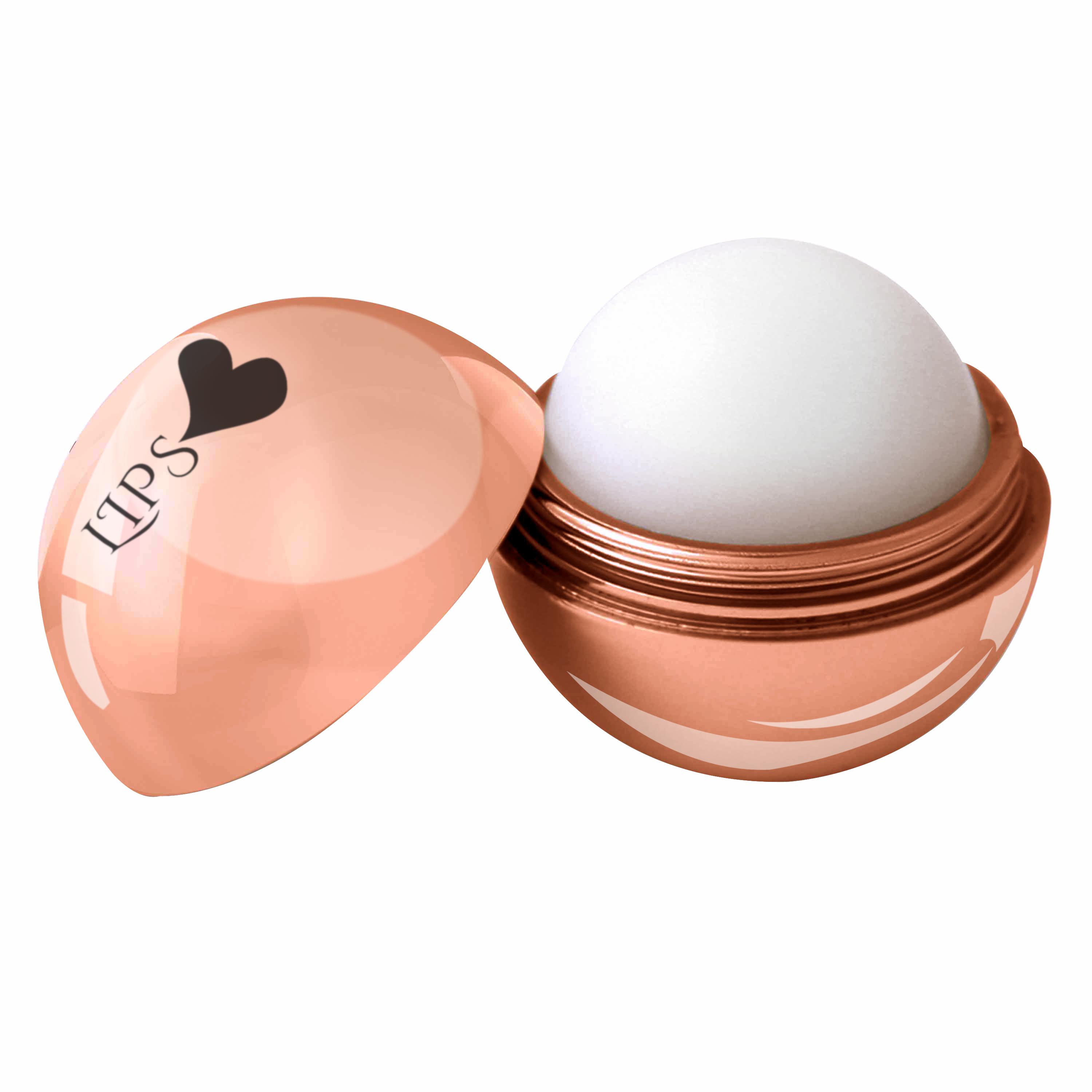 Metallic Finish Round Lip Balm 15