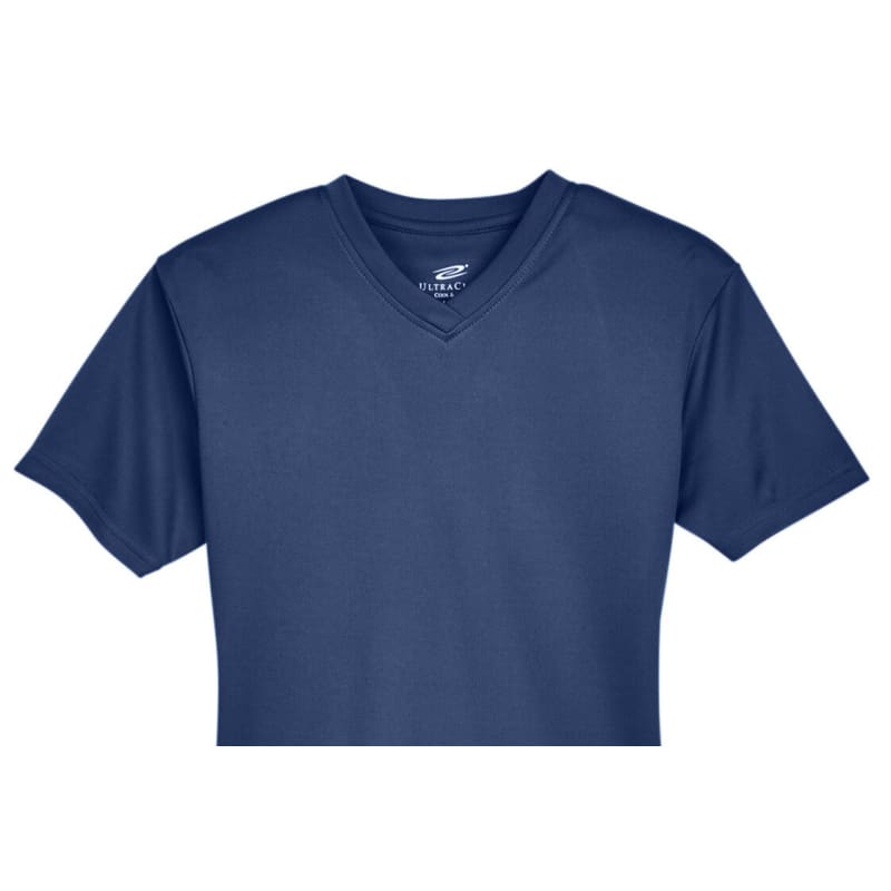 UltraClub Ladies' Cool & Dry Sport V-Neck T-Shirt 12