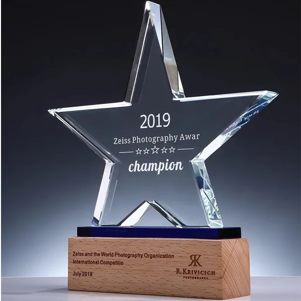 STAR WOODEN CRYSTAL AWARDS 3