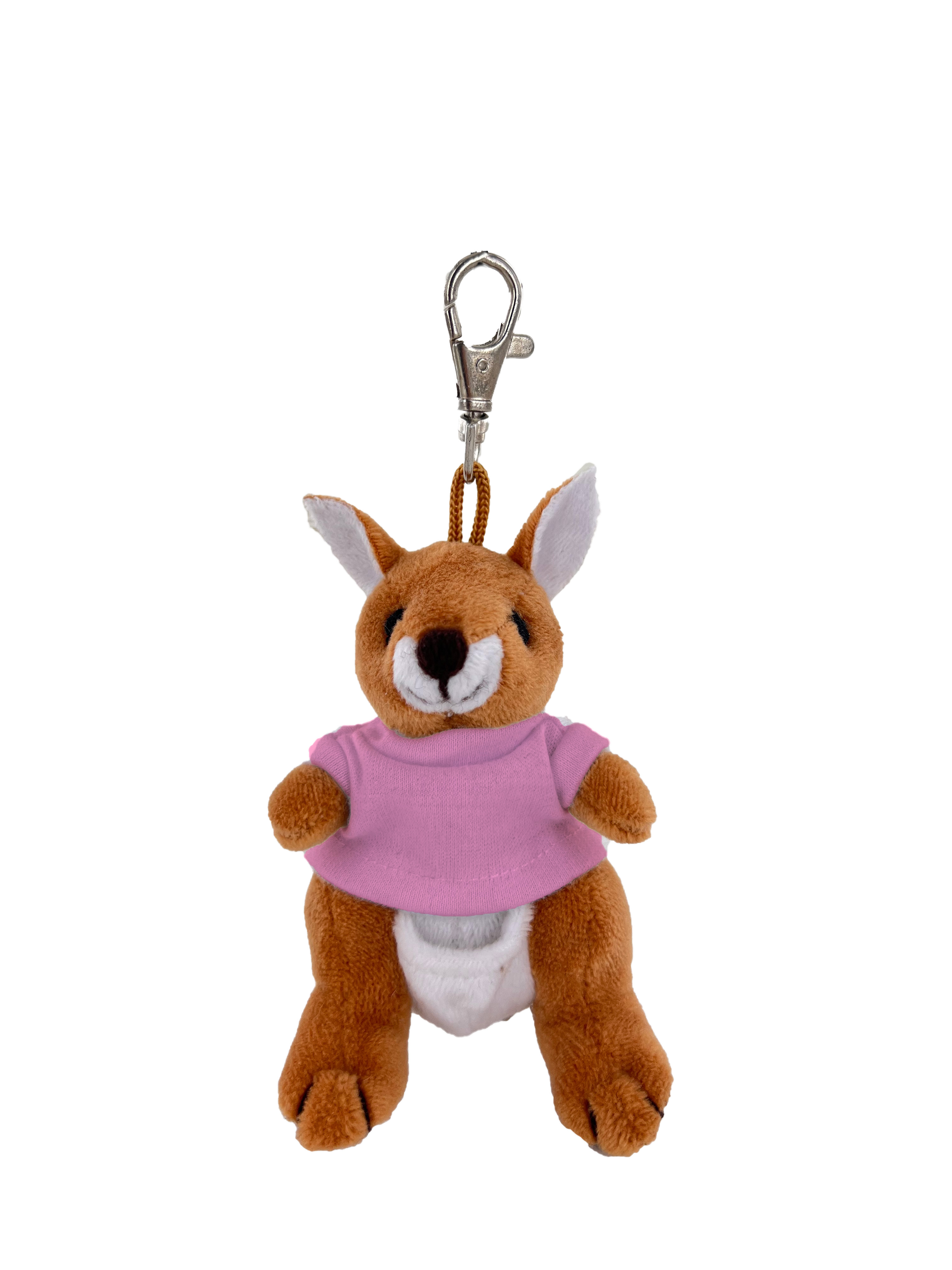 Soft Plush Kangaroo 4" Keychain 9