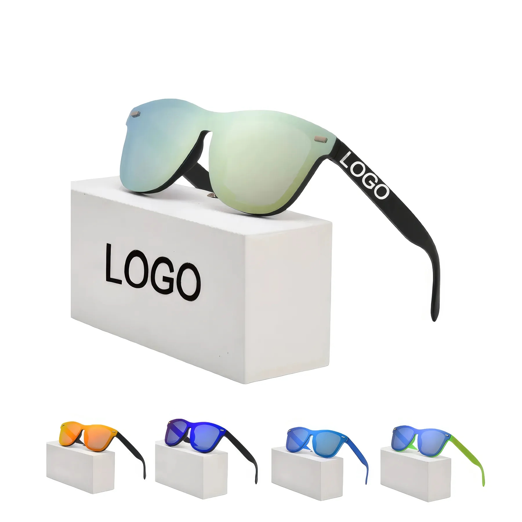 Polarized Rimless Sunglasses for Men And Women 2
