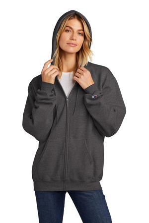 Champion Powerblend Full-Zip Hoodie. S800 26