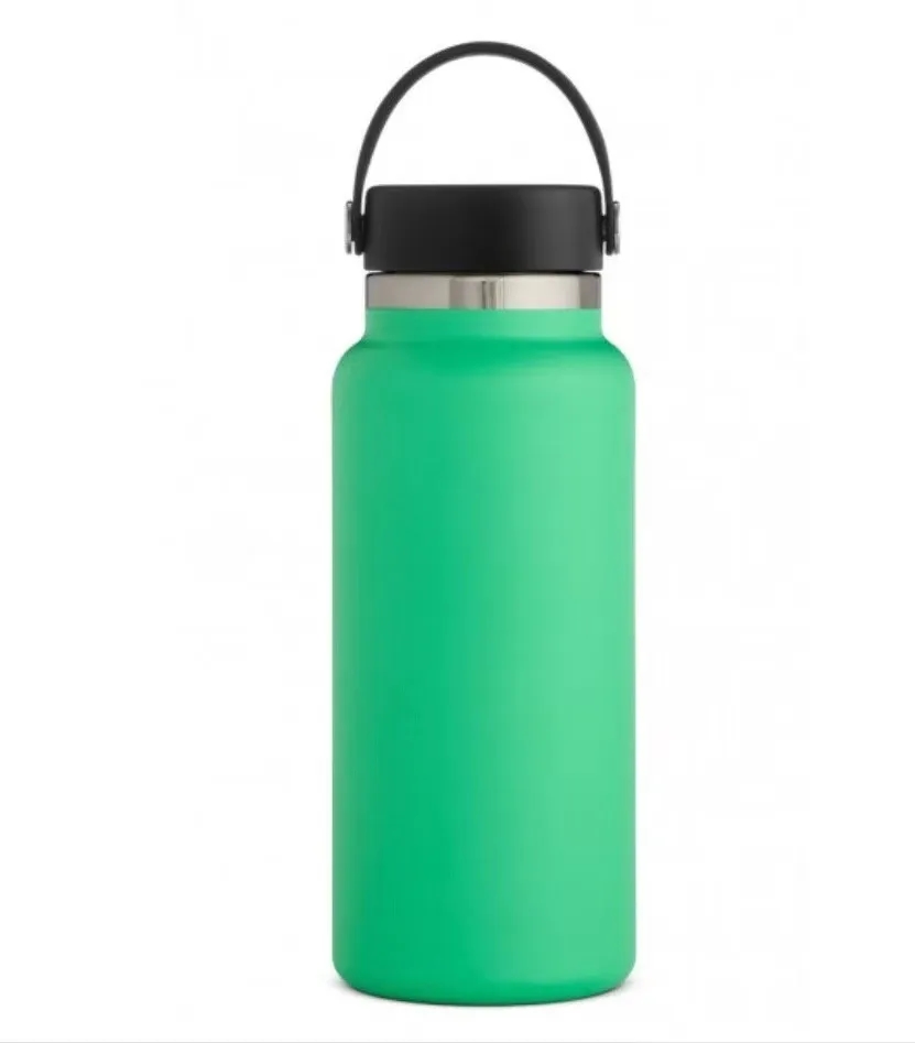 32 Oz Wide Mouth Bottle With Flex Cap, custom water bottle with logo imprint 4