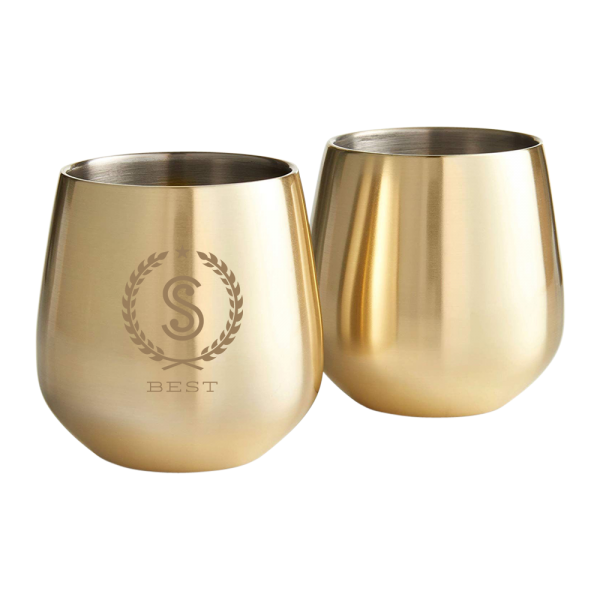 Stainless Steel Stemless Wine Glass 3