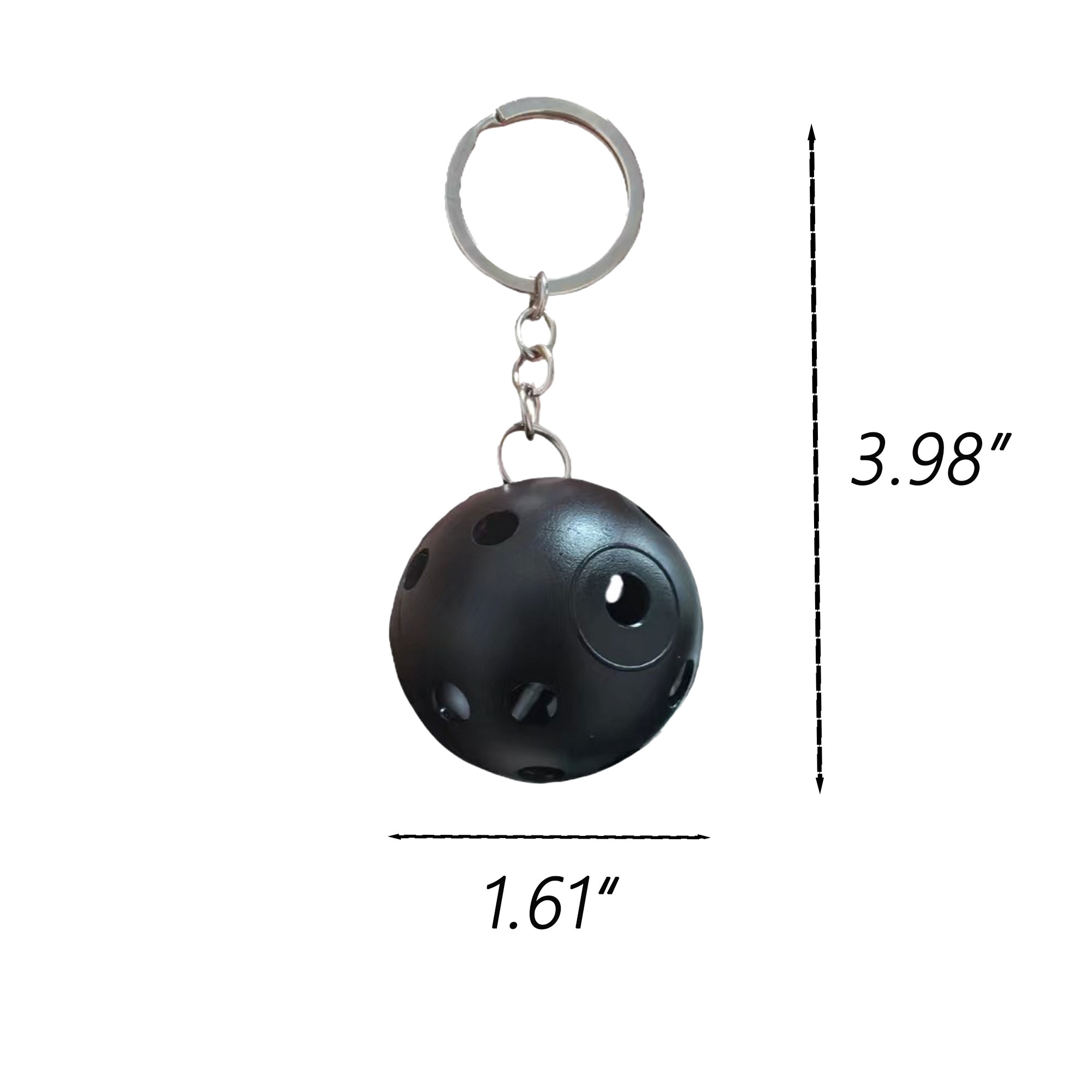 Colorful Mini Pickleball Keychains 3