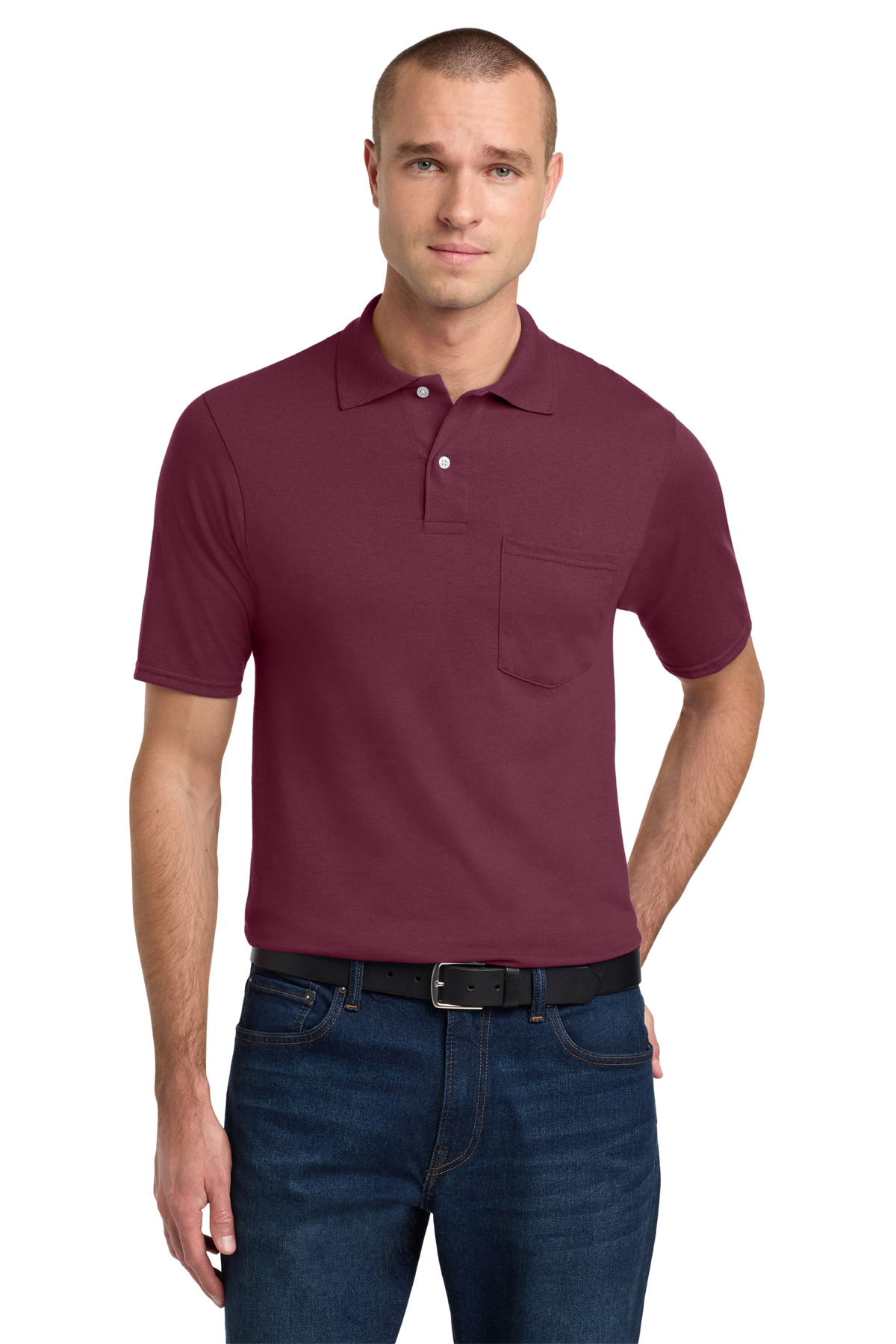 Jerzees Dri-Power Pocket Sport Shirt. 436MP 65