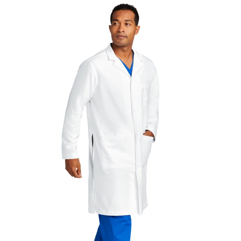 WonderWink Men's Long Lab Coat 4