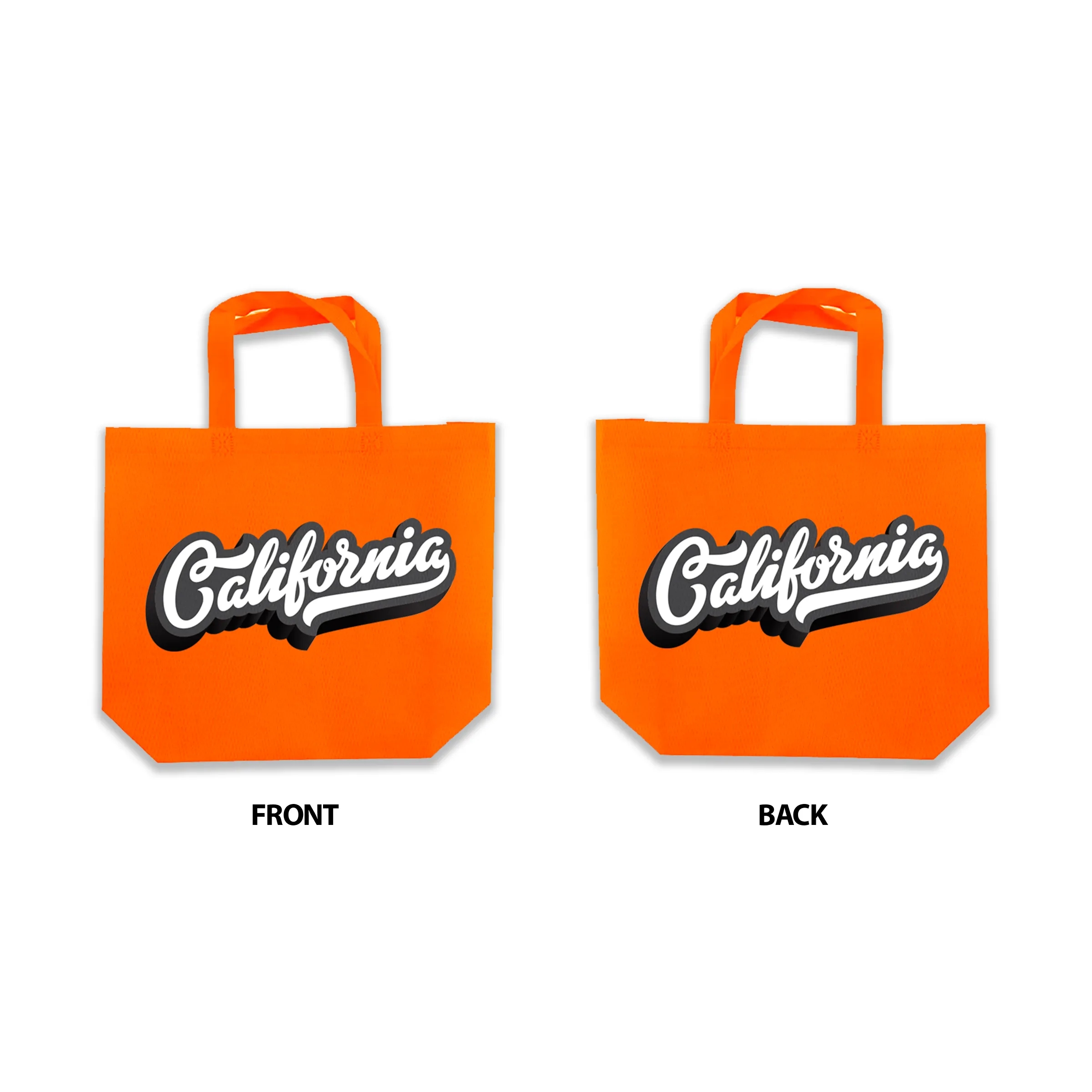 8" x 10" Custom Non Woven Tote Bag 5