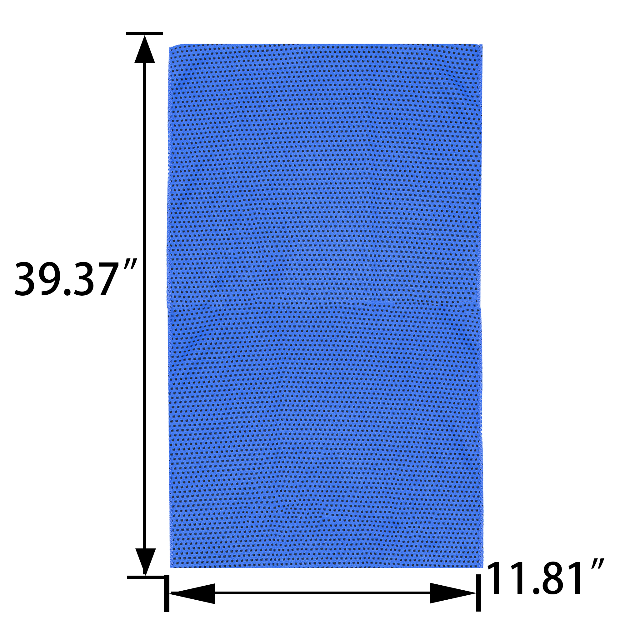 Ice Feeling Cooling Sport Towel W/Pouch 3